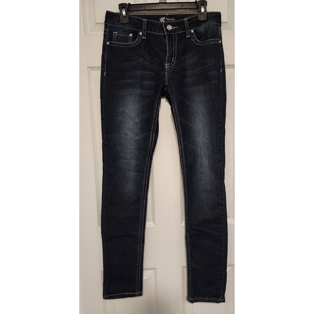 Women's PAPAYA  Dark Wash  Denim JEANS Sz 11 P114